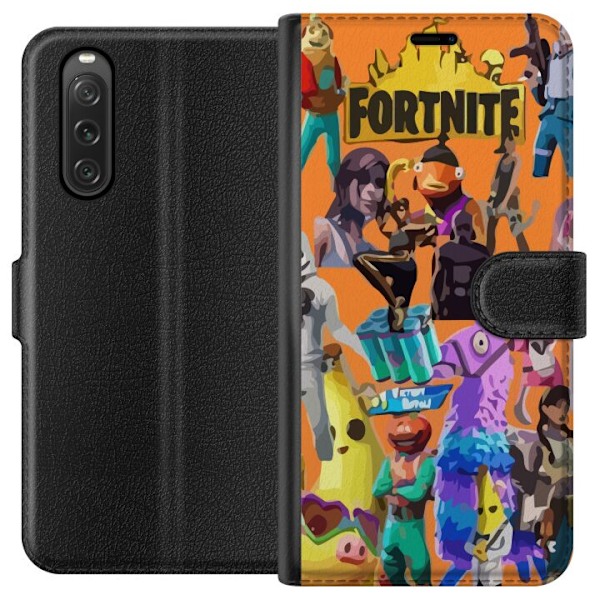 Sony Xperia 10 V Tegnebogsetui Fortnite