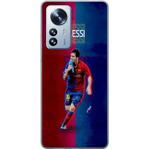 Xiaomi 12 Pro Gjennomsiktig deksel Messi