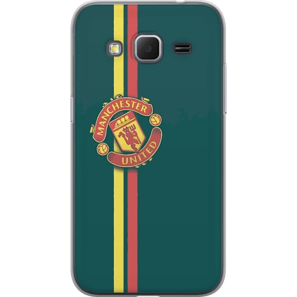 Samsung Galaxy Core Prime Gennemsigtig cover Manchester United