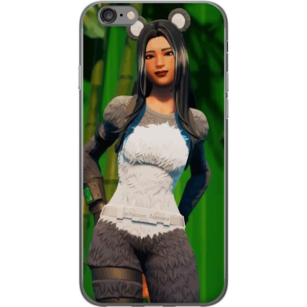 Apple iPhone 6 Gennemsigtig cover Fortnite