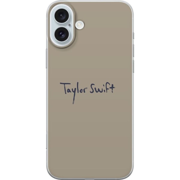 Apple iPhone 16 Plus Gjennomsiktig deksel Taylor Swift