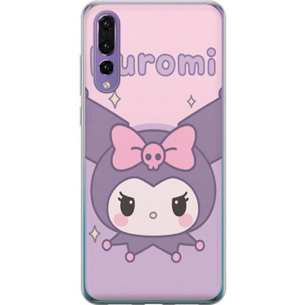 Huawei P20 Pro Genomskinligt Skal Midnight Bloom