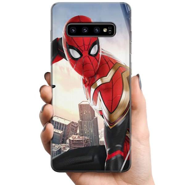 Samsung Galaxy S10+ TPU Matkapuhelimen kuori Spiderman