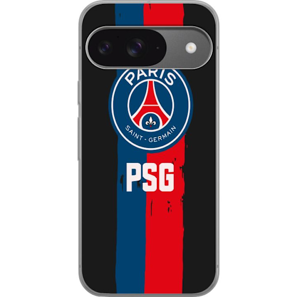 Google Pixel 9 Pro Läpinäkyvä kuori Paris Saint-Germain FC