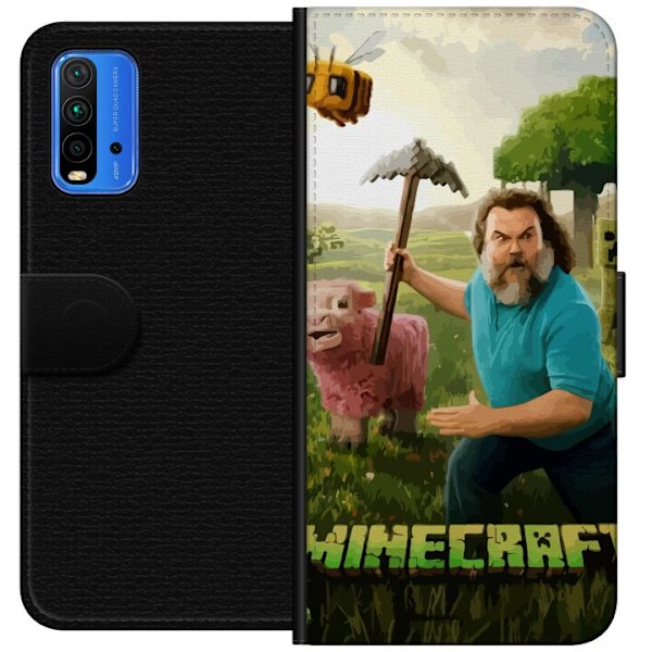 Xiaomi Redmi Note 9 4G Tegnebogsetui A Minecraft Movie
