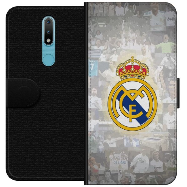 Nokia 2.4 Plånboksfodral Real Madrid