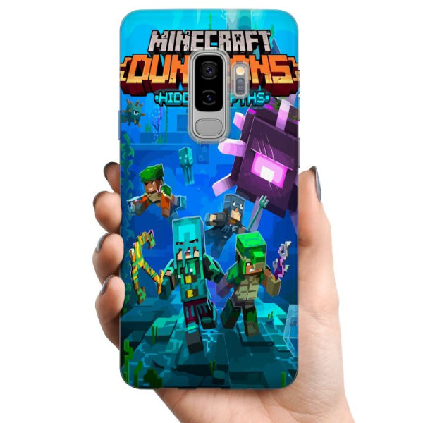 Samsung Galaxy S9+ TPU Mobilcover Minecraft