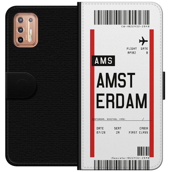 Motorola Moto G9 Plus Tegnebogsetui Amsterdam