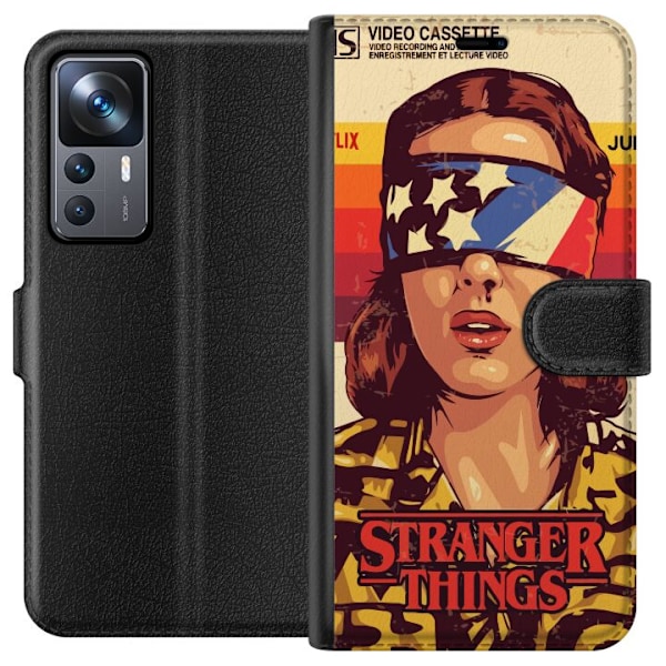 Xiaomi 12T Lompakkokotelo Stranger Things VHS