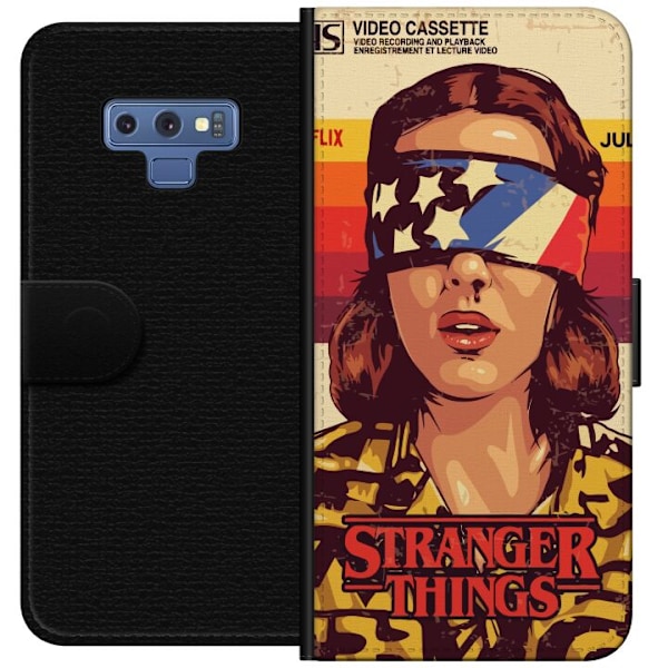 Samsung Galaxy Note9 Lommeboketui Stranger Things VHS