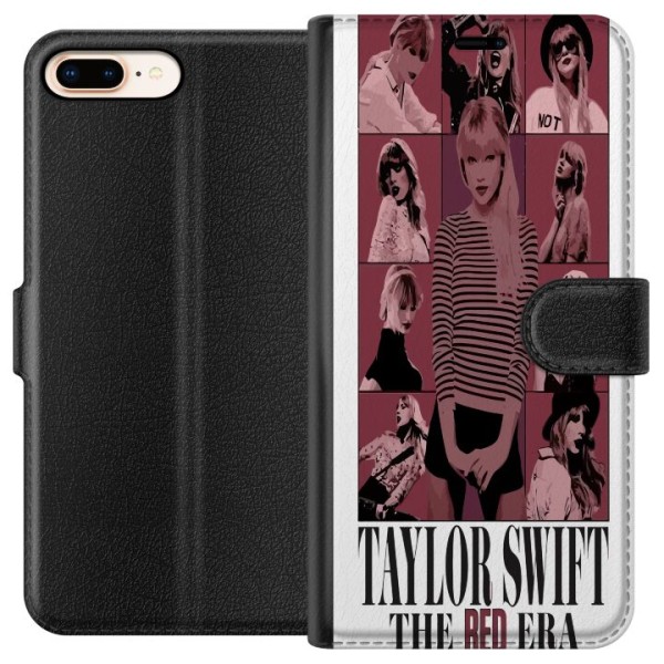 Apple iPhone 7 Plus Tegnebogsetui Taylor Swift Red