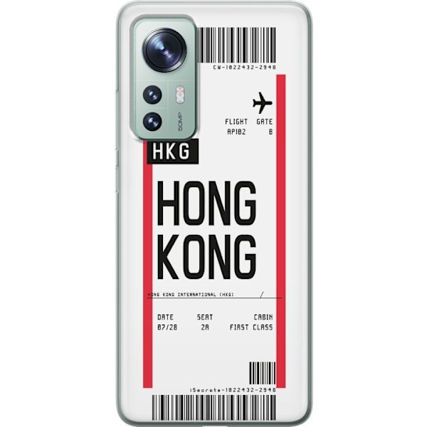 Xiaomi 12 Gjennomsiktig deksel Hongkong