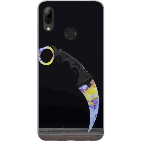 Huawei P smart 2019 Gennemsigtig cover Karambit / Butterfly /