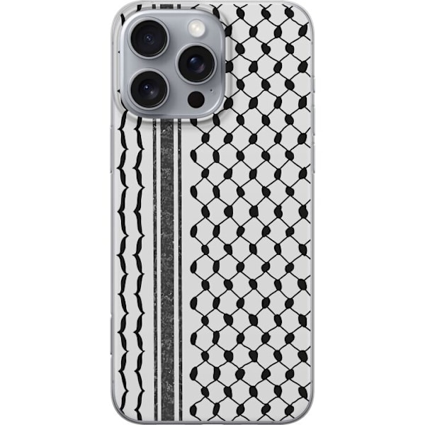 Apple iPhone 16 Pro Max Läpinäkyvä kuori Palestiinalainen k