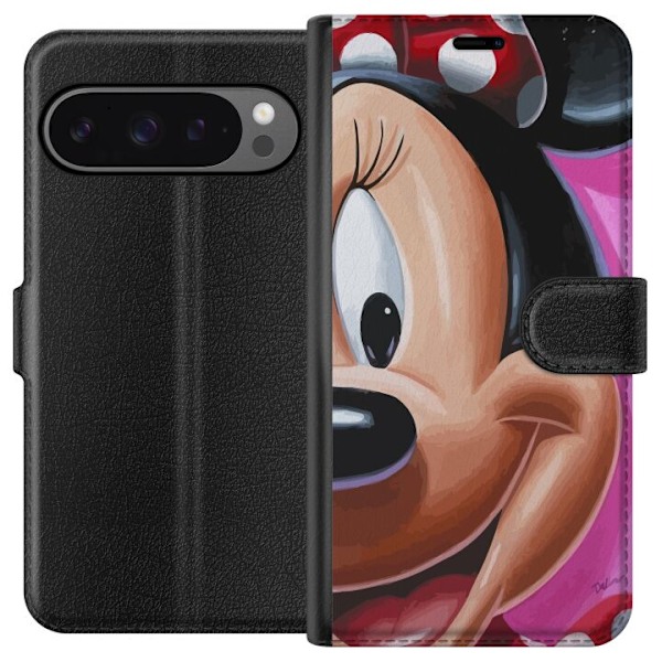 Google Pixel 9 Pro XL Tegnebogsetui Minnie Mouse