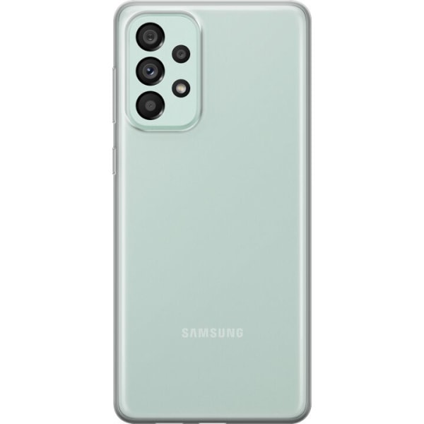 Samsung Galaxy A73 5G Läpinäkyvä Kuoret TPU