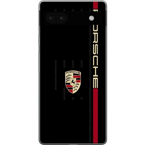 Google Pixel 6a Läpinäkyvä kuori Porsche