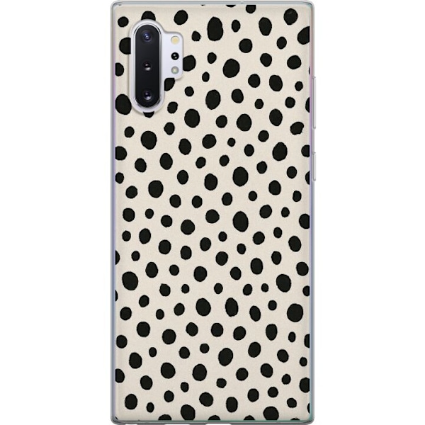 Samsung Galaxy Note10+ Läpinäkyvä kuori Dot Dance