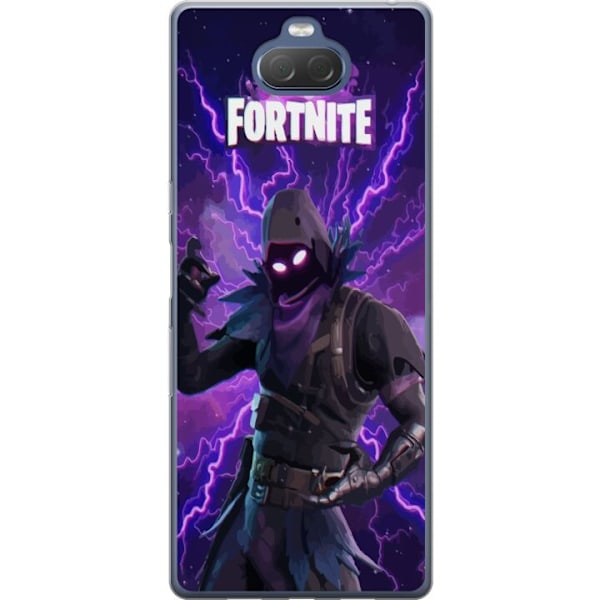 Sony Xperia 10 Plus Gjennomsiktig deksel Fortnite Raven