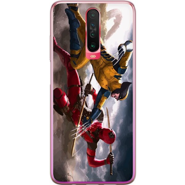 Xiaomi Redmi K30 Gennemsigtig cover Wolverine Deadpool