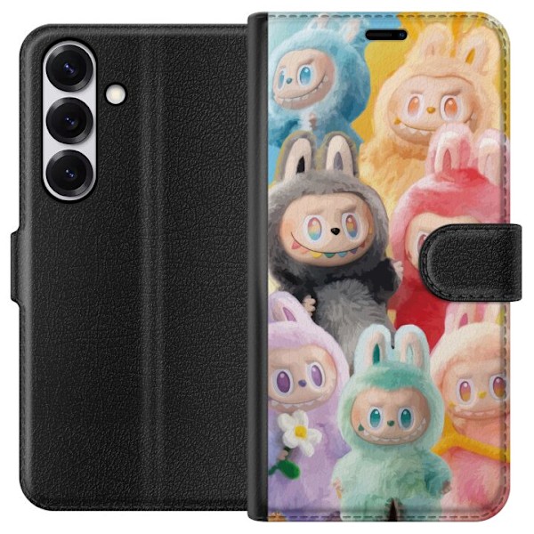 Samsung Galaxy S25 Tegnebogsetui Labubu Skitse Stil