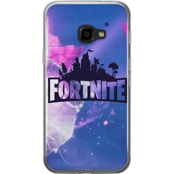 Samsung Galaxy Xcover 4 Läpinäkyvä kuori Fortnite