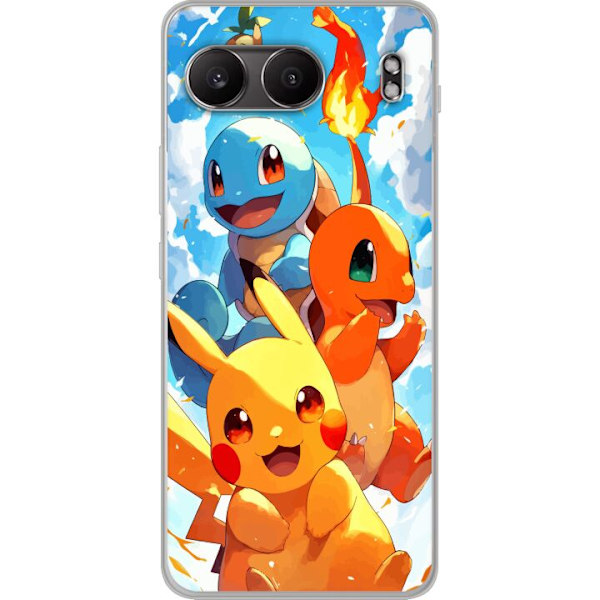 OnePlus Nord 4 Läpinäkyvä kuori Pocket Creatures - innoitta