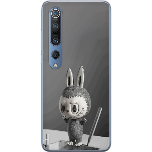 Xiaomi Mi 10 Pro 5G Läpinäkyvä kuori Pop Mart MEGA LABUBU L