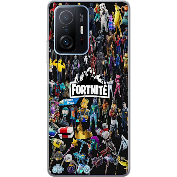 Xiaomi 11T Gennemsigtig cover Fortnite