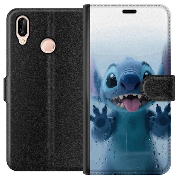 Huawei P20 lite Plånboksfodral Stitch Window View – Stitch