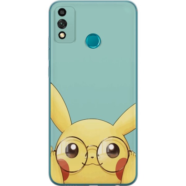Honor 9X Lite Läpinäkyvä kuori Pikachu lasit