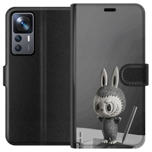 Xiaomi 12T Pro Tegnebogsetui Pop Mart MEGA LABUBU LABUBU Sketc
