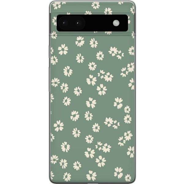 Google Pixel 6a Läpinäkyvä kuori Kukkaisunelma - Värikäs