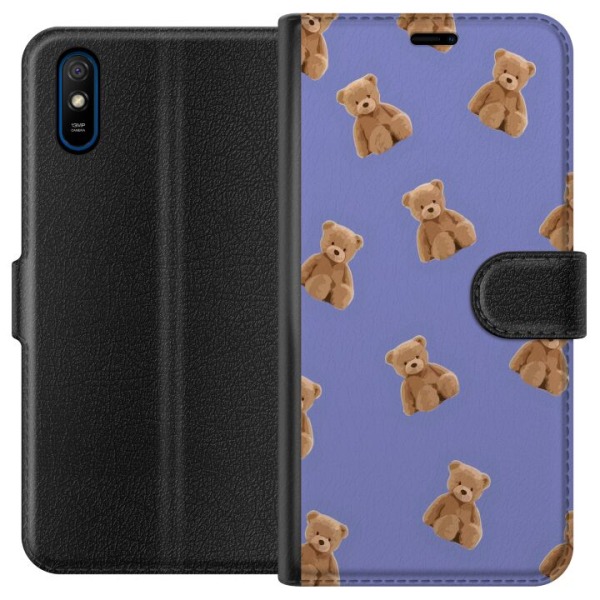 Xiaomi Redmi 9A Plånboksfodral Flygande björnar