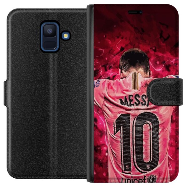 Samsung Galaxy A6 (2018) Plånboksfodral Messi
