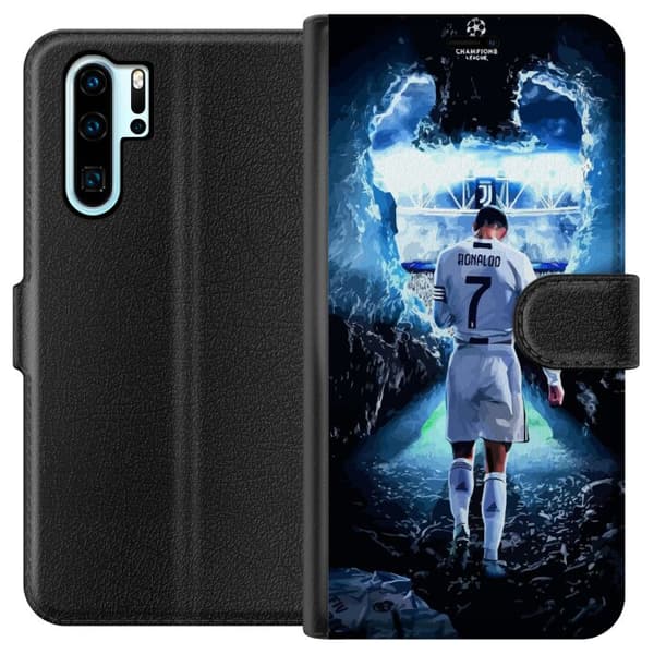 Kompatibelt Lommeboketui til Huawei P30 Pro Ronaldo