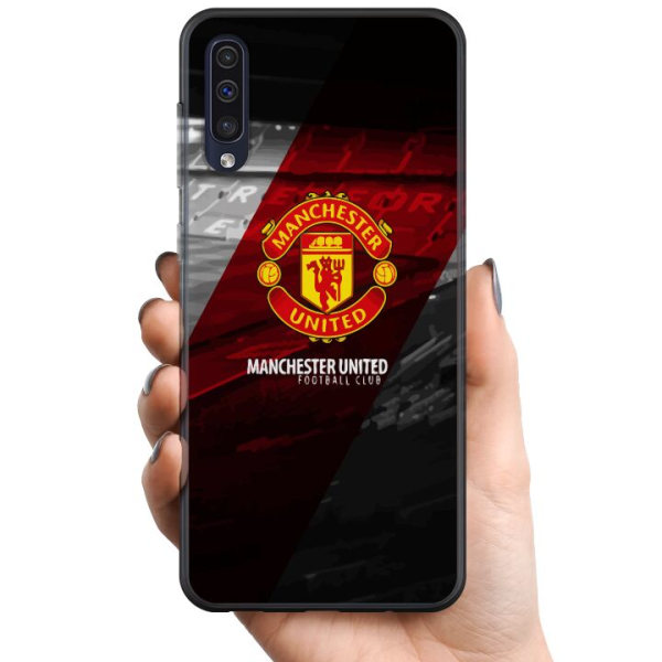 Samsung Galaxy A50 TPU Matkapuhelimen kuori Manchester United
