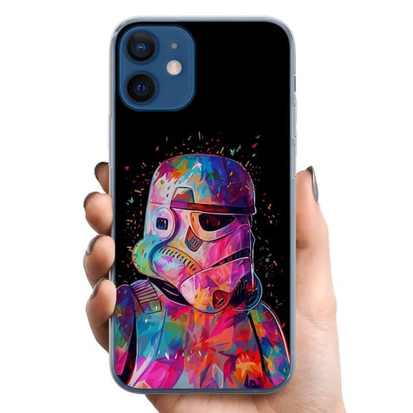 Kompatibelt Mobildeksel til Apple iPhone 12 mini Star Wars Stormtrooper