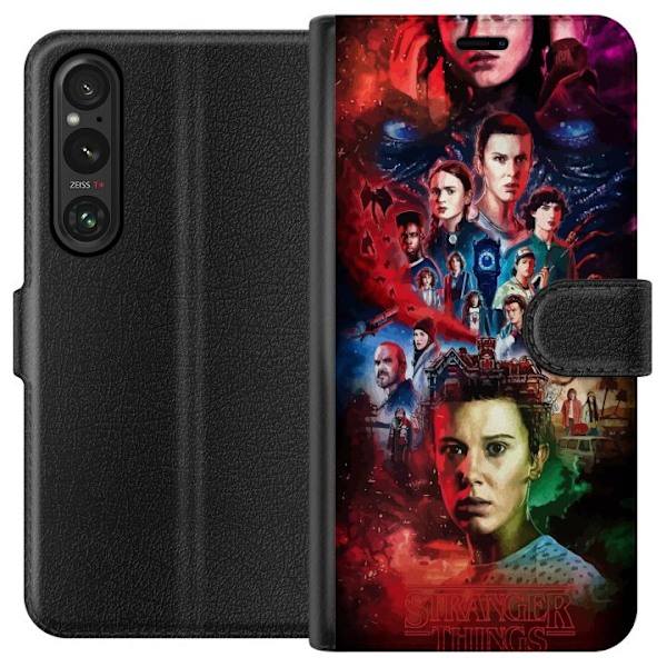 Sony Xperia 1 V Lommeboketui Stranger Things