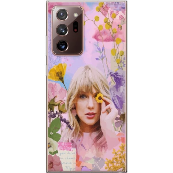 Samsung Galaxy Note20 Ultra Läpinäkyvä kuori Taylor Swift