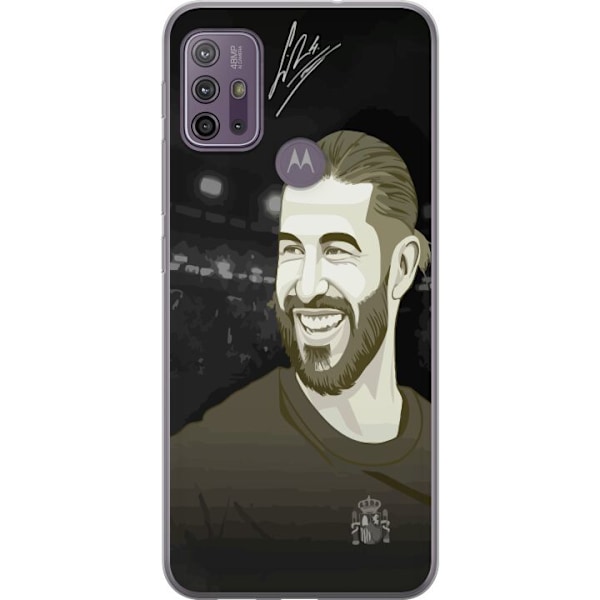 Motorola Moto G10 Gjennomsiktig deksel Sergio Ramos