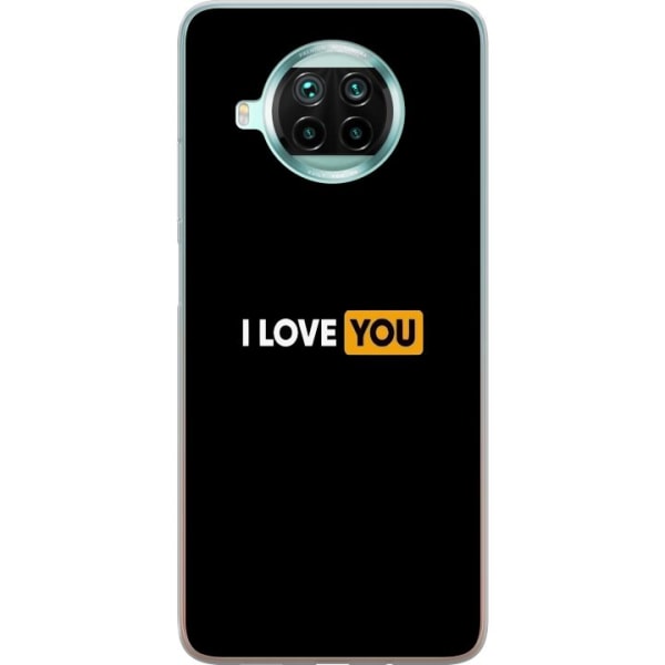 Xiaomi Mi 10T Lite 5G Gennemsigtig cover Kærlighedshub