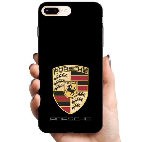 Apple iPhone 8 Plus TPU Mobildeksel Porsche