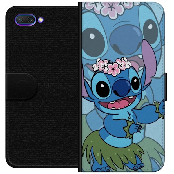 Honor 10 Lompakkokotelo Stitch tähtien alla - Taianomainen Anime-tyyli