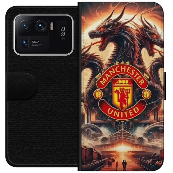 Xiaomi Mi 11 Ultra Plånboksfodral Manchester United