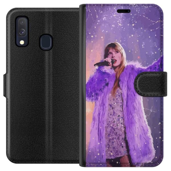 Kompatibel Tegnebogsetui til Samsung Galaxy A40 Taylor Swift