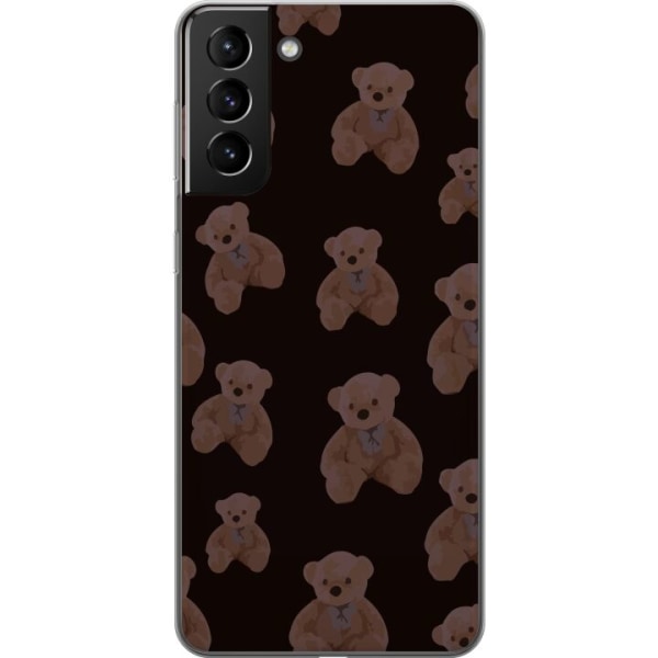 Samsung Galaxy S21+ 5G Gennemsigtig cover En bjørn flere bjø