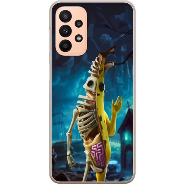 Kompatibelt Mobildeksel til Samsung Galaxy A23 Fortnite - Peely Død