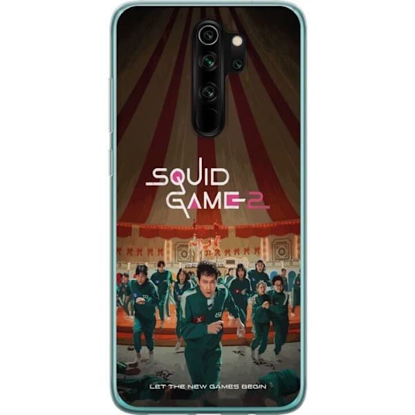 Xiaomi Redmi Note 8 Pro  Gennemsigtig cover Squid Game 2 - For