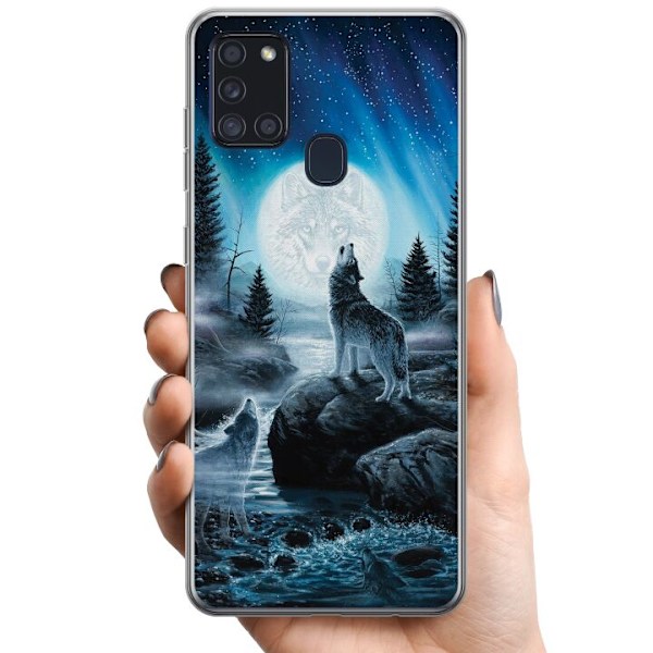 Samsung Galaxy A21s TPU Mobildeksel Varg